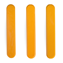 Elemento Tátil Direcional Pvc Adesivado Amarelo - 6