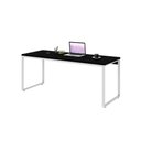 Ver imagem 5 de Mesa Kuadra Diretor 180x70x75cm Preto Ônix - Est. Branca Preto Ônix - Est. Branca