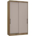 Ver imagem 1 de Guarda Roupa Modulado 134,50cm 2 Portas de Correr Paris Luciane Móveis