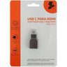 Adaptador USB C P/HDMI 4K 60Hz Femea - 3