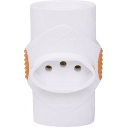 Adaptador para Tomada Pino Multiplicador 2p+t 10a 25 - 1