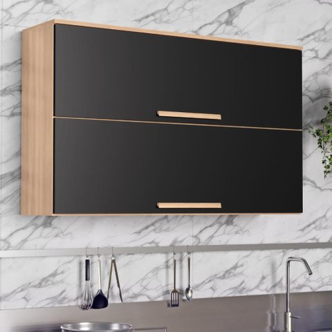 Armário de Cozinha 2 Portas Basculante 1,20m Teka/onix