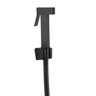Ducha Manual em Metal Preto Fosco com Mangueira 180 Cm e Desviador - 5