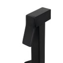 Ver imagem 4 de Ducha Manual em Metal Preto Fosco com Mangueira 180 Cm e Desviador