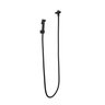 Ducha Manual em Metal Preto Fosco com Mangueira 180 Cm e Desviador - 2