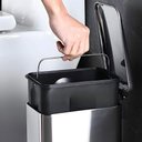 Ver imagem 7 de Lixeira de Inox Retangular Multiuso 5 Litros - Praticidade e Sofisticação