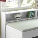 Ver imagem 4 de Cama Bicama Estante com Kit Luz Bb-28-29 Branco