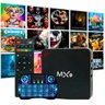 TV Box Mx9 4K Android 10.1 8Gb Velocidade Smart 1080P Hd Internet TV + Mini Teclado Bluetooth - 1