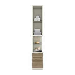 Mesa de Cabeceira Modulada Seletto 1 Porta e 3 Gavetas - Móveis Henn - 3