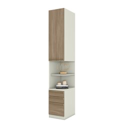 Mesa de Cabeceira Modulada Seletto 1 Porta e 3 Gavetas - Móveis Henn - 1