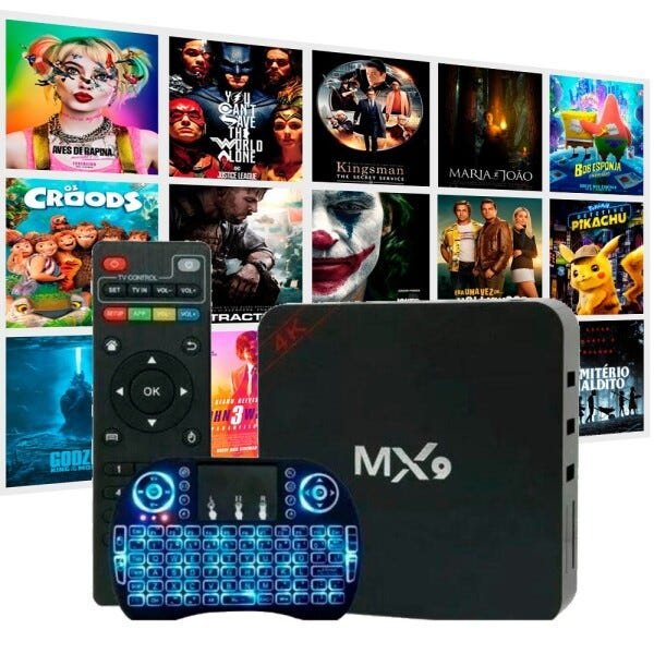 Mini Box Smart Tv Ott Box Android Tv Quad Core Mxq Netflix