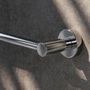 Ver imagem 2 de Toalheiro Porta Toalha de 60cm para Banheiro - Cromado - Dpace4513 Drop Metais