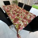 Ver imagem 2 de Toalha de Mesa Quadrada Gorgurinho Rosas Vermelhas - 1,50x1,50M