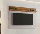 Ver imagem 2 de Painel para TV Assimério Off White com Freijó - MoveisAqui