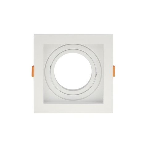 Spot de Embutir Recuado Taschibra Conecta para Lâmpada Par 30 Quadrado Branco