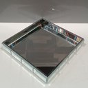 Ver imagem 3 de Bandeja Decorativa para Servir Home&co Vidro 3x20x20cm Transparente