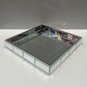 Ver imagem 5 de Bandeja Decorativa para Servir Home&co Vidro 3x20x20cm Transparente