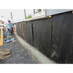 Lona Manta Geomembrana Muro Arrimo 0,5mm- 14 X 1,5 - 21 Mts² - 3