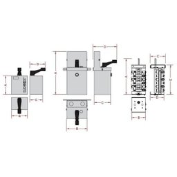 Chave Elétrica Trifásica Reversora 220V - Lombard - 3
