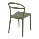 Ver imagem 7 de Conjunto Mesa Redonda Branca e 6 Cadeiras Monobloco Verde Ol