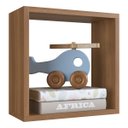 Ver imagem 4 de Nicho Organizador Quadrado 31,3cm Multimóveis Cr40153 Mel