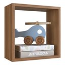 Ver imagem 2 de Nicho Organizador Quadrado 31,3cm Multimóveis Cr40153 Mel