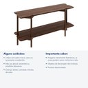 Ver imagem 6 de Aparador Trevo - Cor: Avelã/Amêndoa