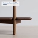 Ver imagem 4 de Aparador Trevo - Cor: Avelã/Amêndoa