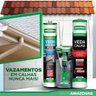 Adesivo Veda Calha Selante Vedação Amazonas 280g Kit 4 Uni - 3