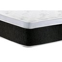 Ver imagem 5 de Cama Box Casal: Colchão Espuma Castor D45 Black e White + Base CRC Suede Gray(138x188)