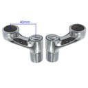 Ver imagem 2 de Par de Excêntrico Longo C/ Registro Integrado 1/2" X 3/4" - T172cregimp