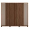 Guarda Roupa Grande Casal 6 Portas 4 Gavetas Marrom Next - 3