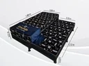 Ver imagem 2 de Cama Box Solteiro com Auxiliar Conjugado Black Espuma D23 - Ortobello
