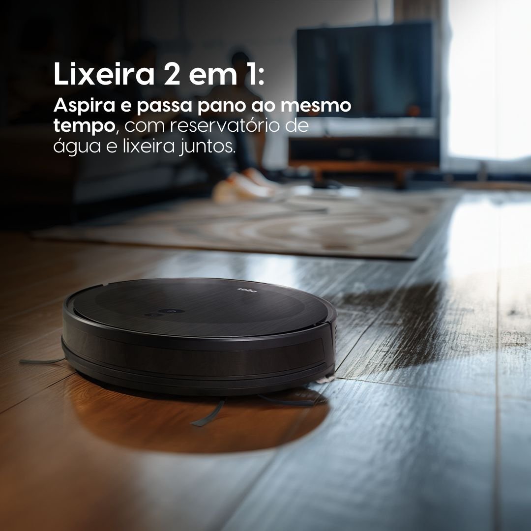 Robô Aspirador e Passa Pano Ropo Smart Pet Bivolt - 4