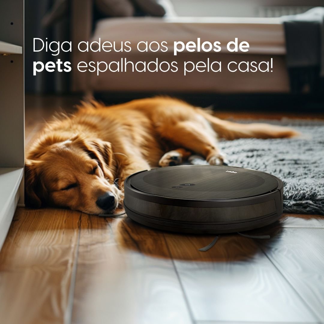 Robô Aspirador e Passa Pano Ropo Smart Pet Bivolt - 2