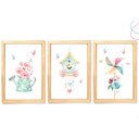Ver imagem 1 de 3 Quadrinhos Decorativos Infantil Aquarela em Cores: Pinus