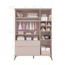 Guarda Roupa Infantil Melinda com 3 Portas - Rosa - 4