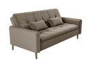 Ver imagem 3 de Sofá Cama 3 Lugares Casal Premium Reclinável com Almofadas 2,06 Larg Donna Matrix