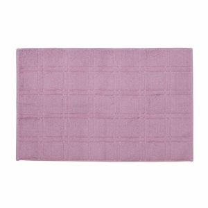 Toalha de Piso Antiderrapante Square Santista - Rosa