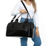 Bolsa Mala Feminina Petite Jolie Weekend PJ10039 Academia - Preto Fosco - 3