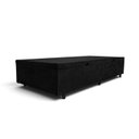 Ver imagem 5 de Base Box Baú Solteiro Lateral Suede 0,88x1,88