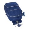 Mochila Escolar Tactel Rodinhas 360° Crinkle Up4you Notebook - Azul Marinho - 5