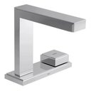 Ver imagem 1 de Torneira de Mesa com Chapa Bica Alta para Lavatório Deca Quadra Cromada 1191.c93