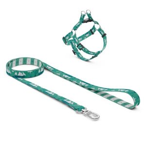 KIT GUIA + PEITORAL MODELO 8 PARA CÃES - TAMANHO M