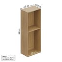 Ver imagem 4 de Módulo 70x180 4 Portas 1 Kit Prateleira Frame CabeCasa MadeiraOriginals