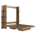 Ver imagem 1 de Cama de Casal Articulada com Estante para Colchão 188x138cm Multimóveis Cr40141 Mel