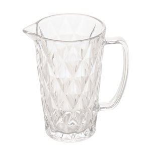 Jarra de Vidro Diamond Transparente 1 Litro Lyor