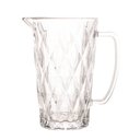 Ver imagem 2 de Jarra de Vidro Diamond Transparente 1 Litro Lyor