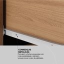 Ver imagem 7 de Comoda Sapateira 2 Portas 4 Gavetas 4270 Amendola Off White Demobile