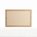 Ver imagem 1 de Cabeceira Solteiro Kaya com Telinha Rattan Madeira MDF 90cm x 60cm Tauari Casavee